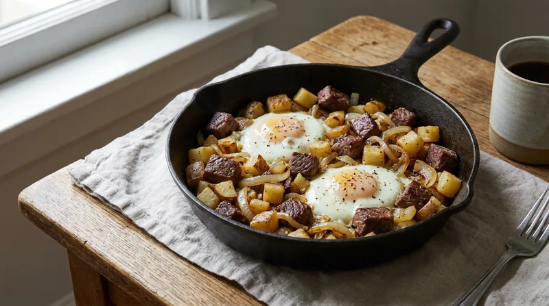 Ribeye and Potato Breakfast Hash