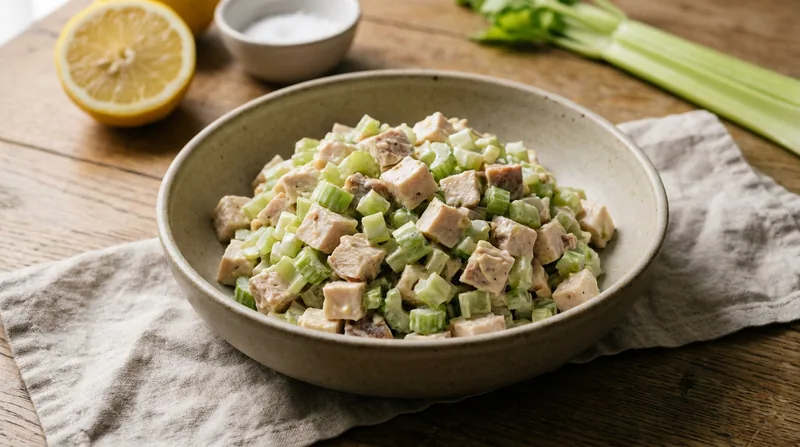 Cold Chicken and Celery Salad