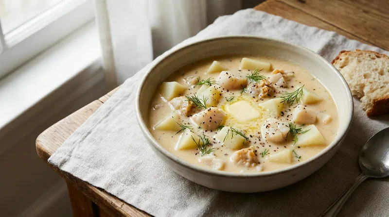 Scallop and Potato Chowder