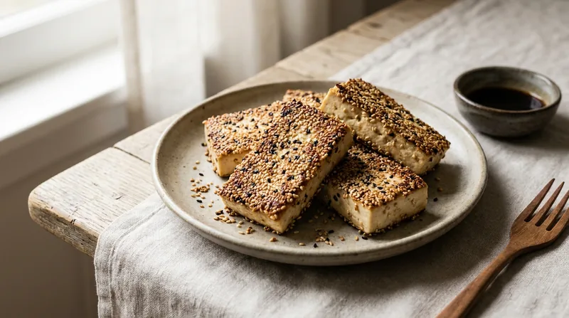 Sesame Crusted Tofu