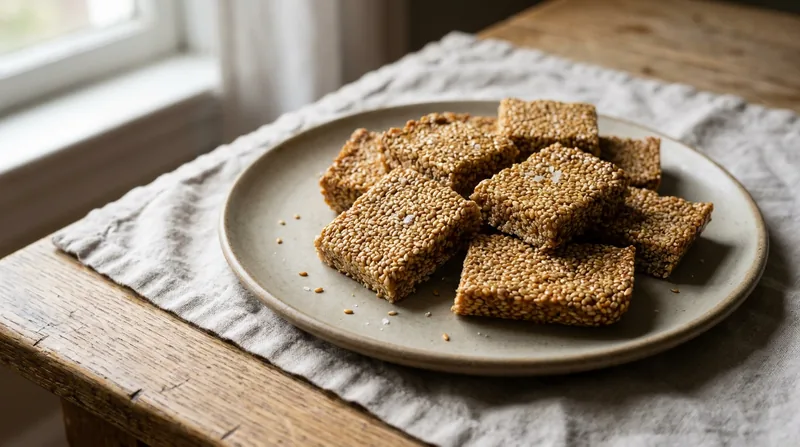 Sesame Honey Bars