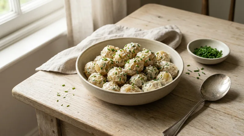 Sour Cream and Chive Potato Salad