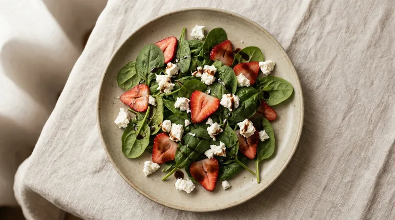 Strawberry and Spinach Salad