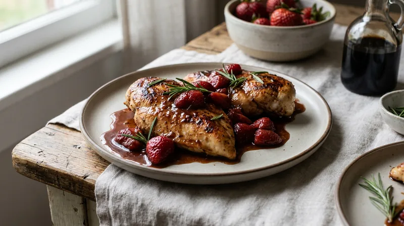 Strawberry Balsamic Chicken
