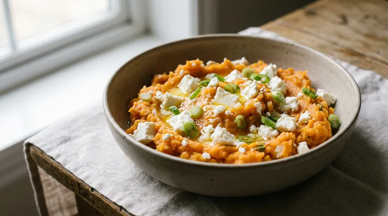 Sweet Potato and Feta Mash