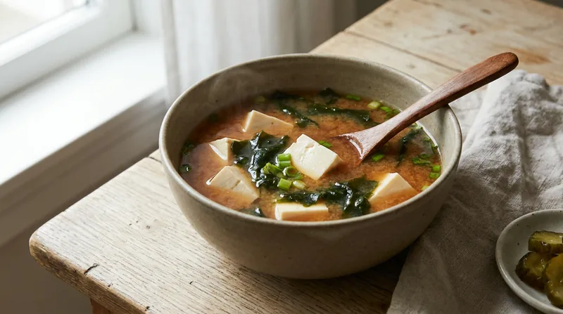 Silken Tofu and Miso Soup