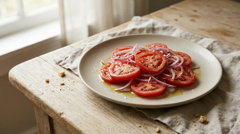 Tomato Salad with Red Onion