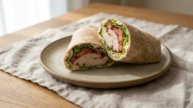 Turkey Salad Wrap