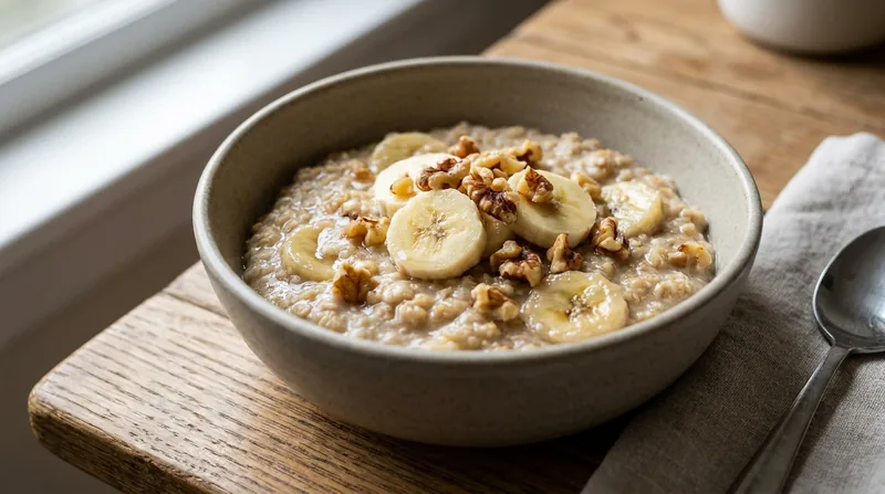 Banana Walnut Porridge