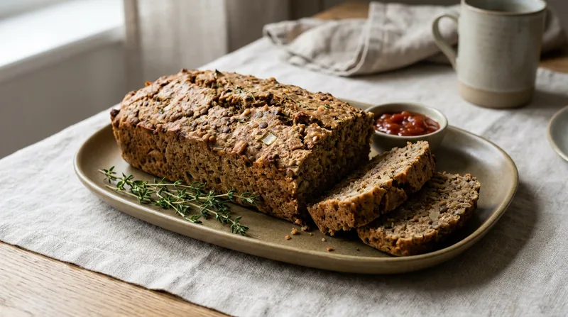Walnut and Lentil Loaf