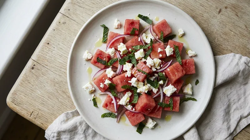 Watermelon and Feta Salad