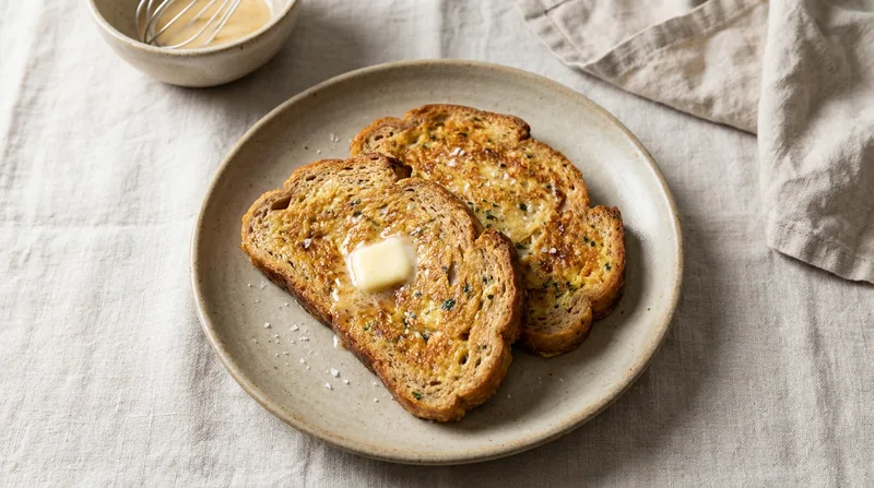 Savoury Eggy Bread